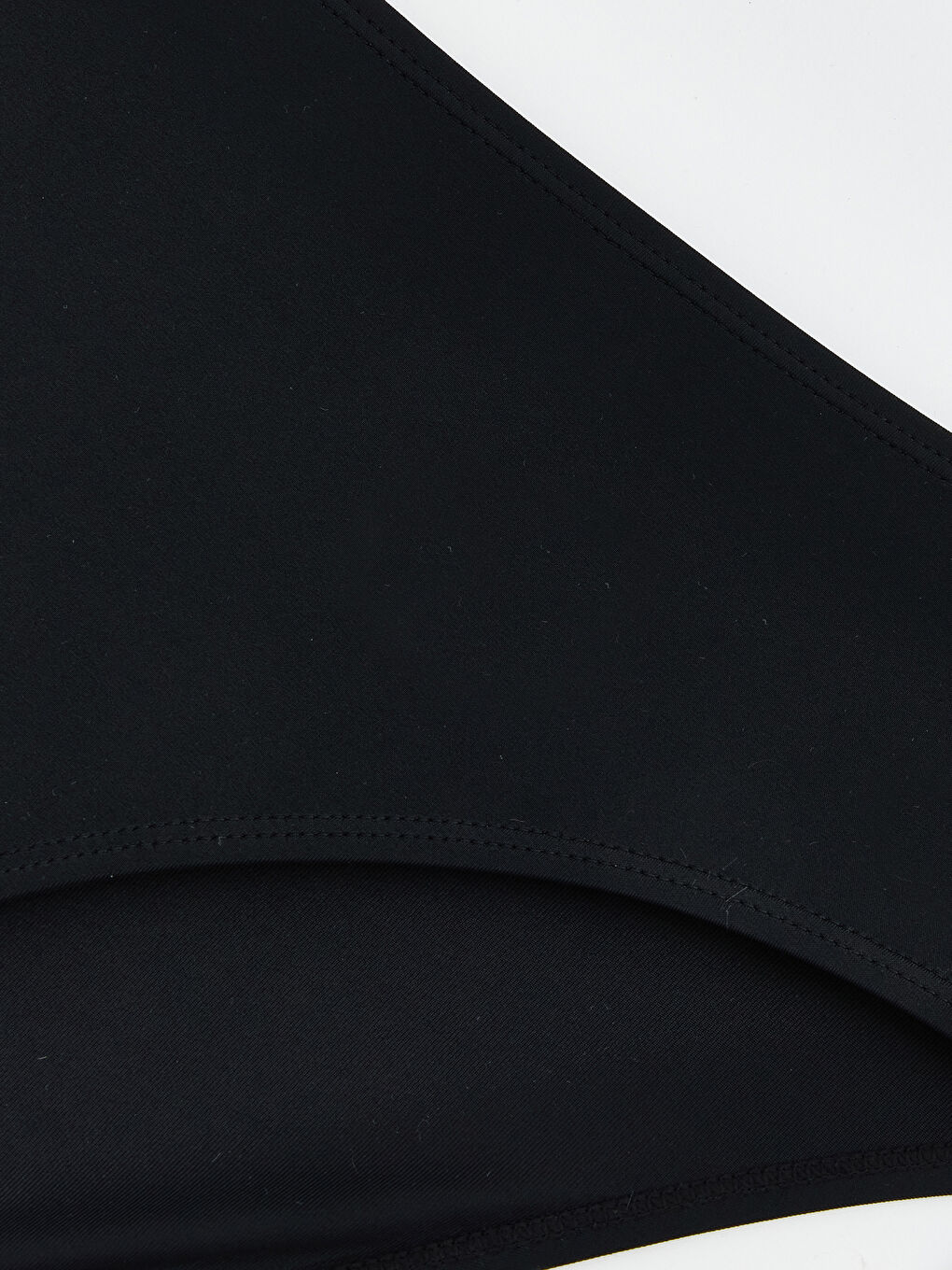 Siyah Yüksek Bel Kadın Hipster Bikini Altı-2