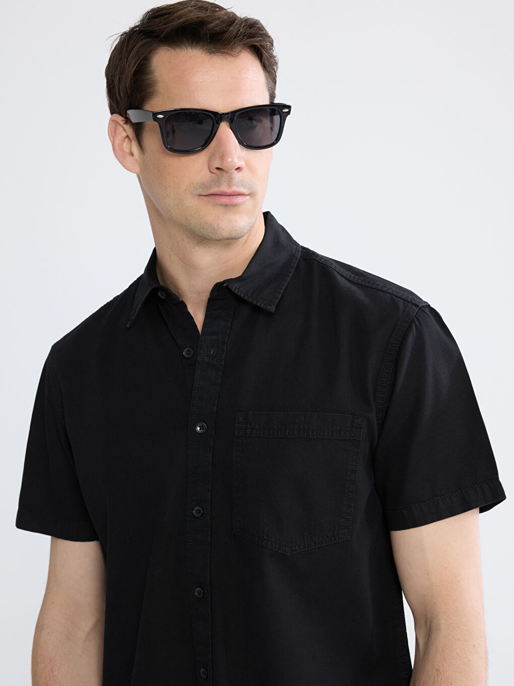 Men's Regular Fit Denim Shirt