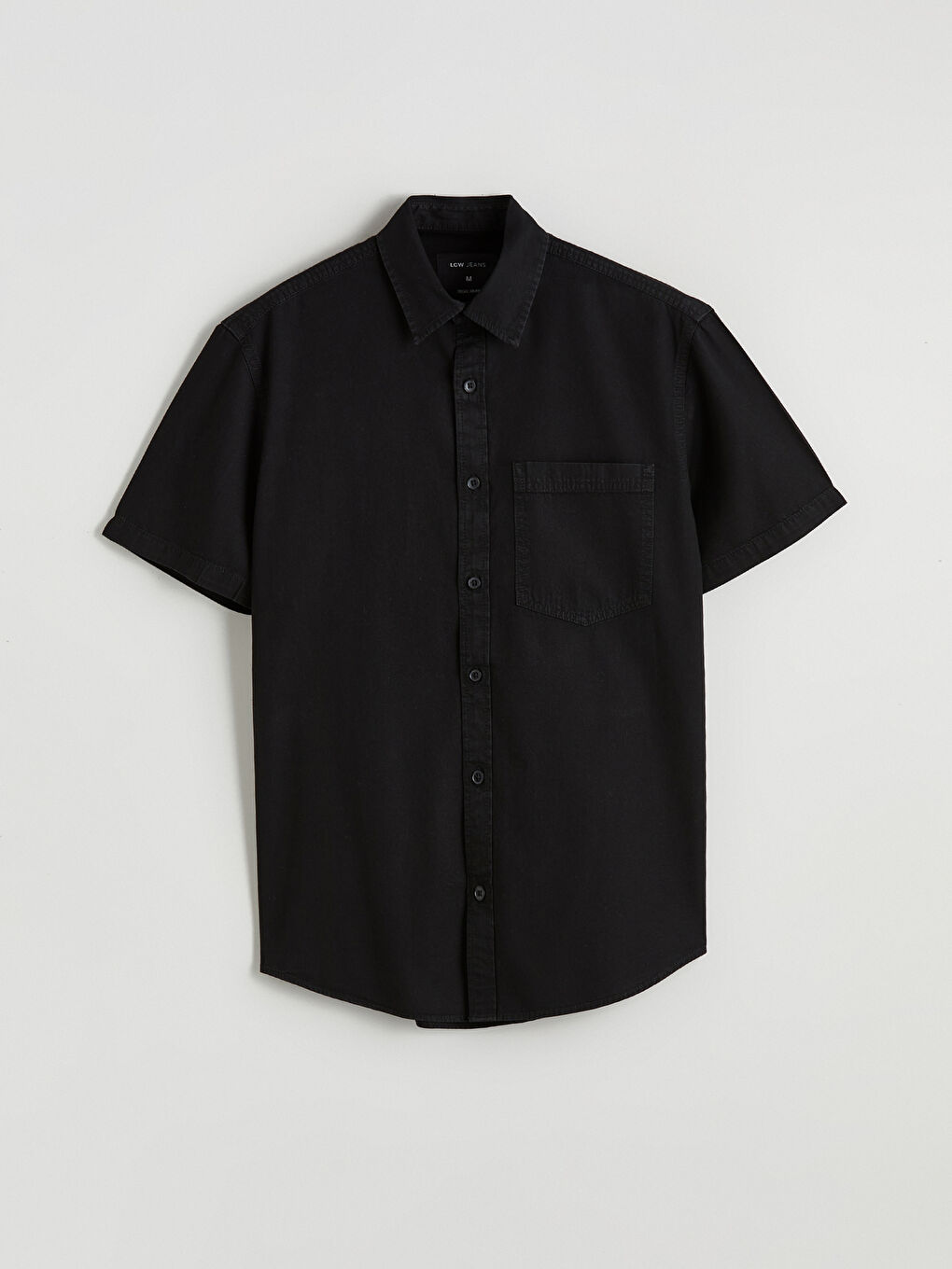 Men's Regular Fit Denim Shirt-4