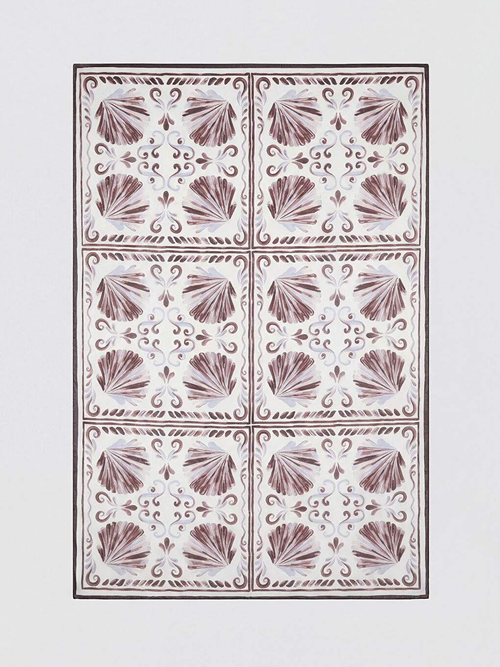 Ekru Desenli Kadın Pareo