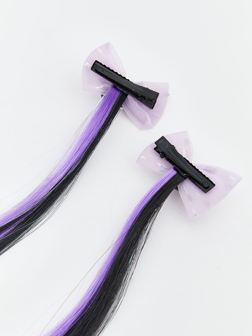 مشبك وربطة شعر خليط من الألوان-3