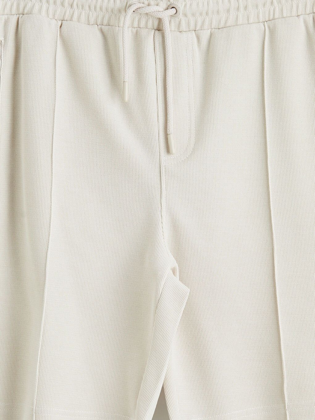 Bej Standart Kalıp Erkek Şort-1