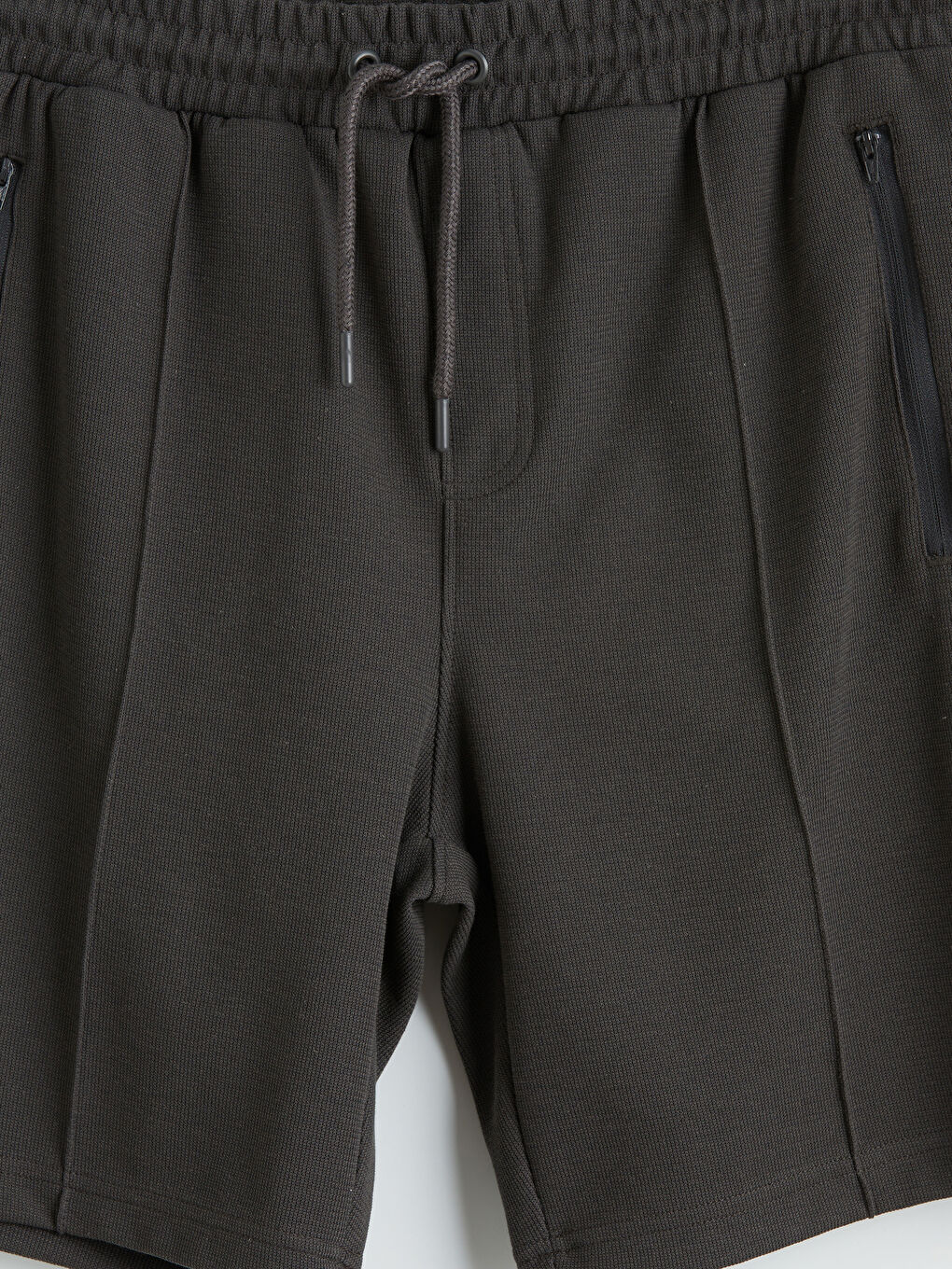 Antrasit Standart Kalıp Erkek Şort-1