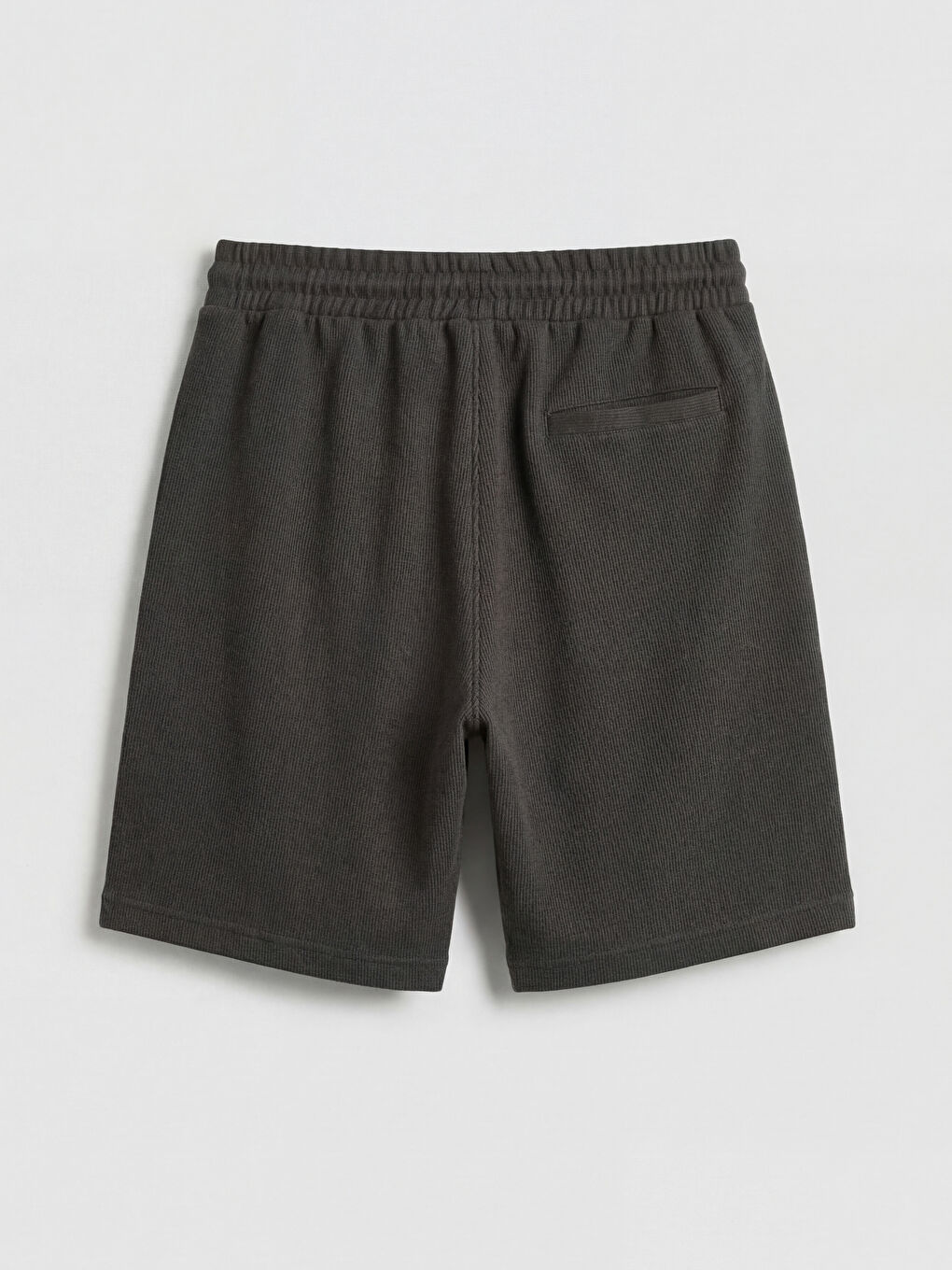 Antrasit Standart Kalıp Erkek Şort-2