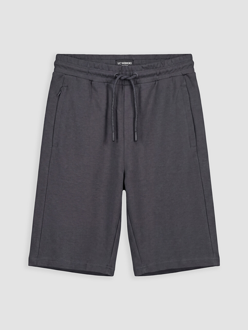 Standard Fit Interlock Fabric Men's Shorts