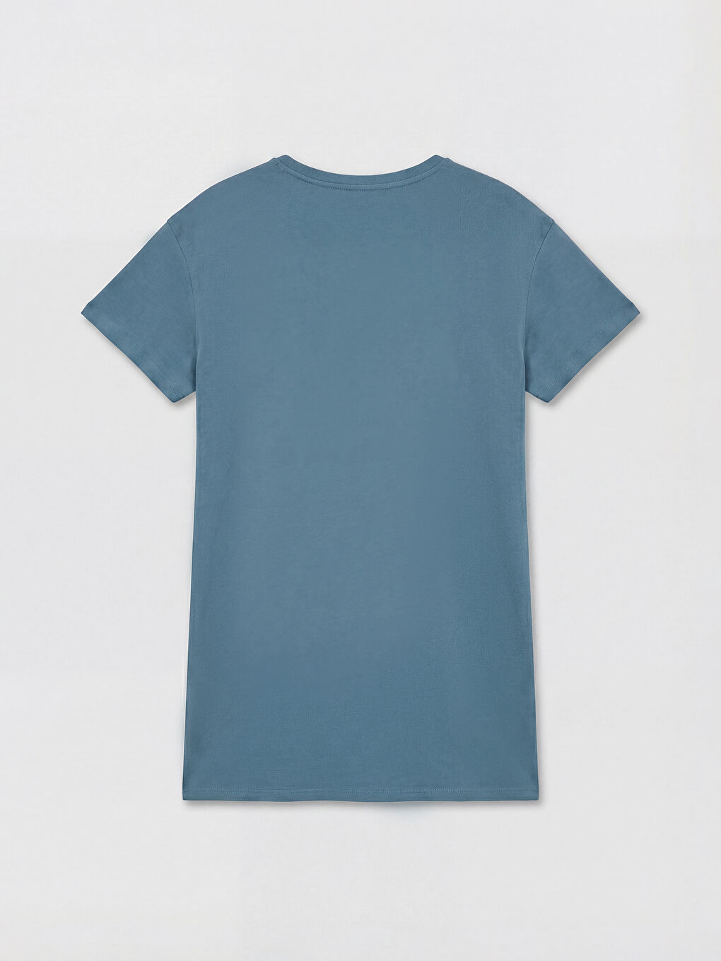 Crew Neck Embroidered Women's Nightdress-1