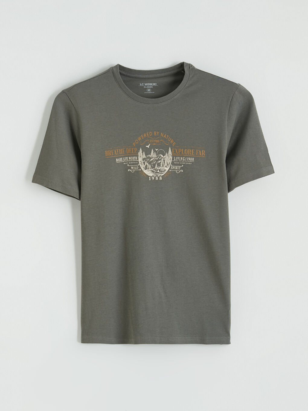 Man KHAKI T-Shirt-4