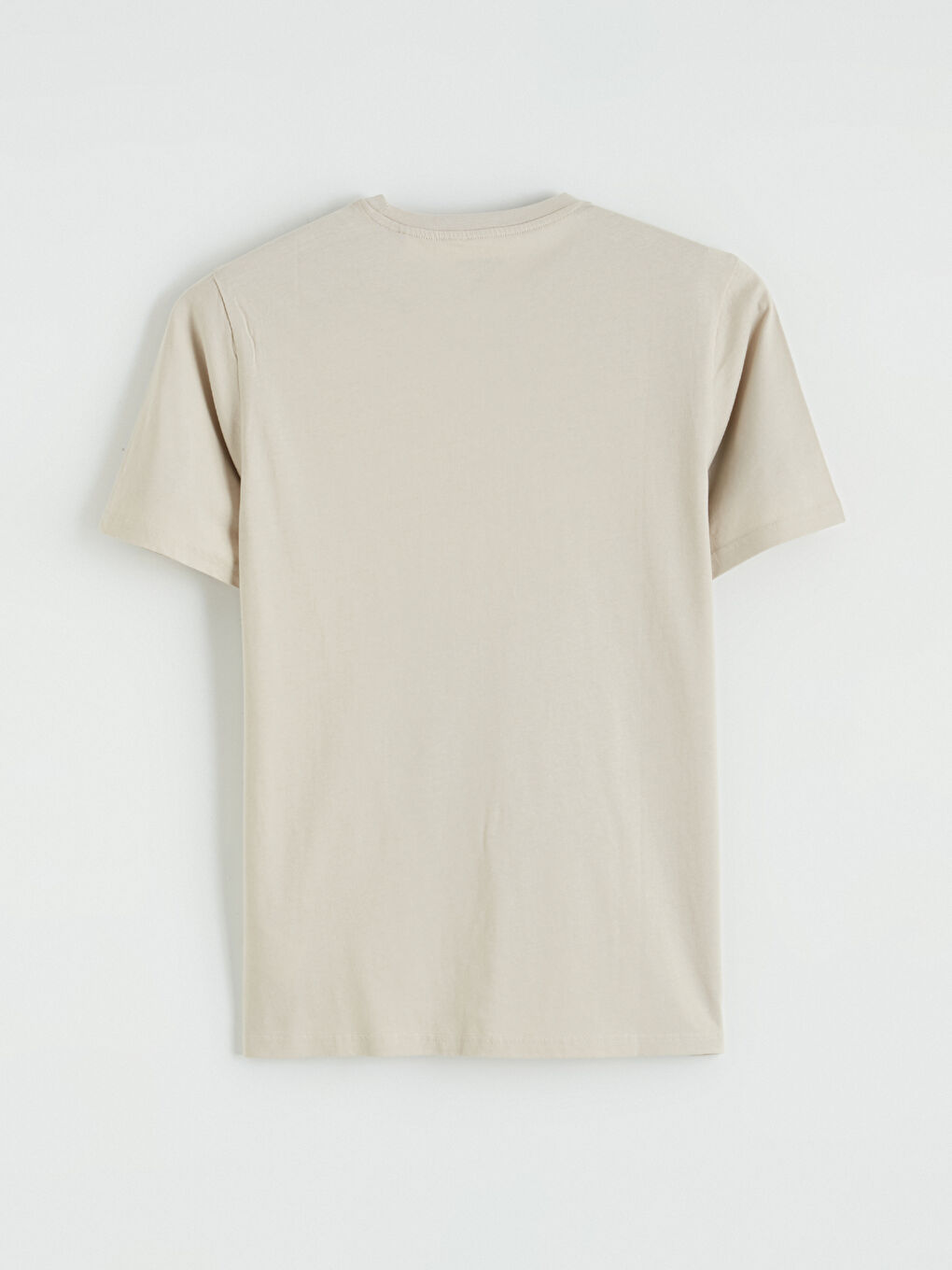 Man BEIGE T-Shirt-5