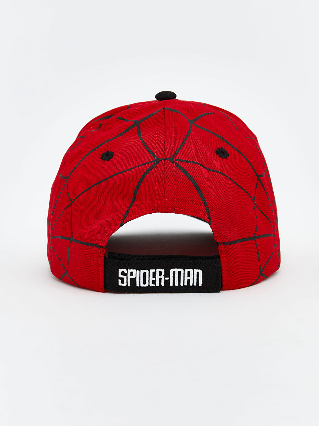 Kırmızı Spider-Man Baskılı Erkek Bebek Kep Şapka -2