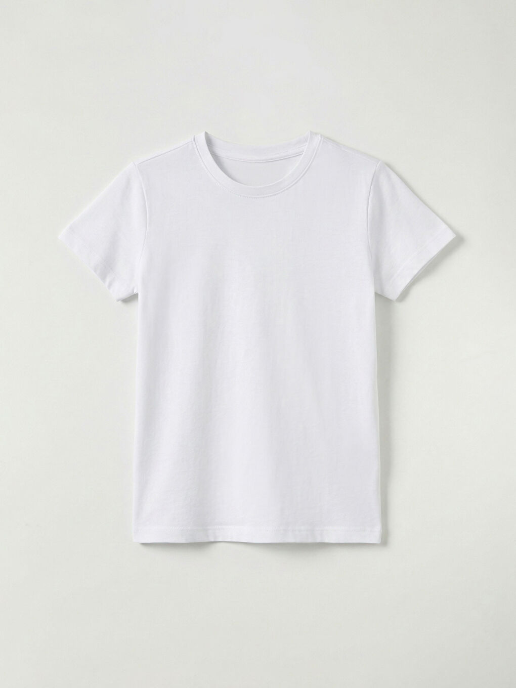 Siyah Bisiklet Yaka Kız Çocuk Tişört 2'li-3