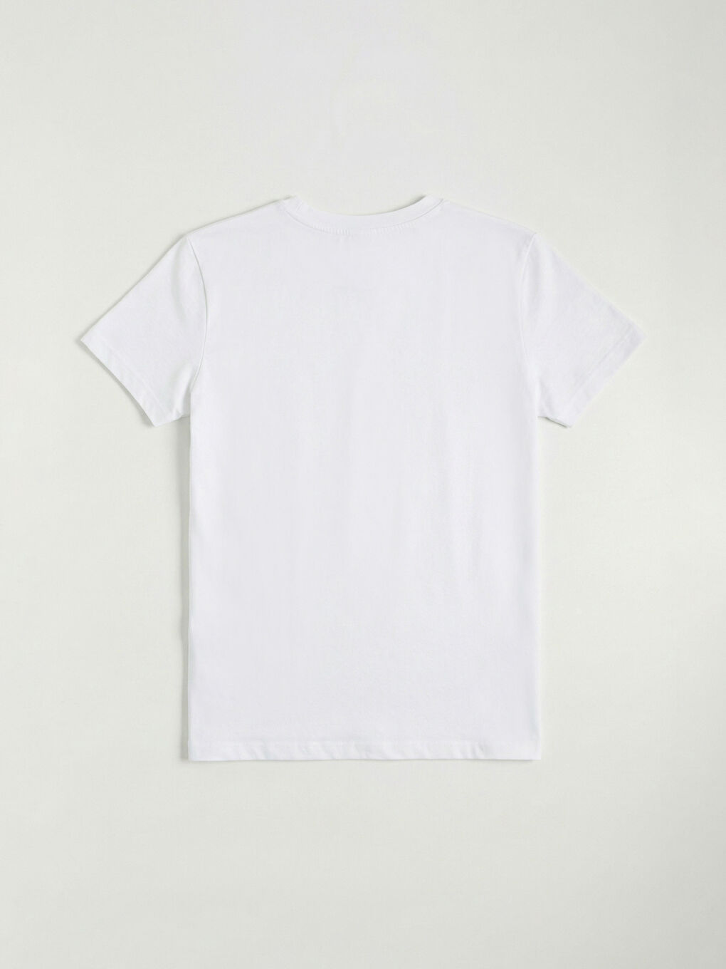 Siyah Bisiklet Yaka Kız Çocuk Tişört 2'li-4