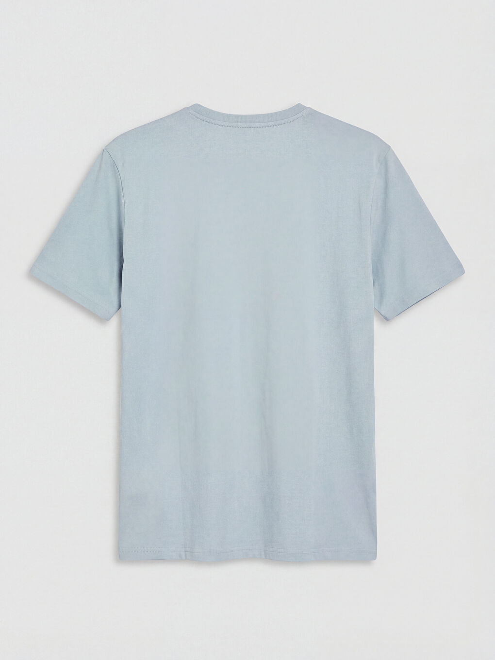 Crew Neck Printed Jersey Men's T-Shirt-5