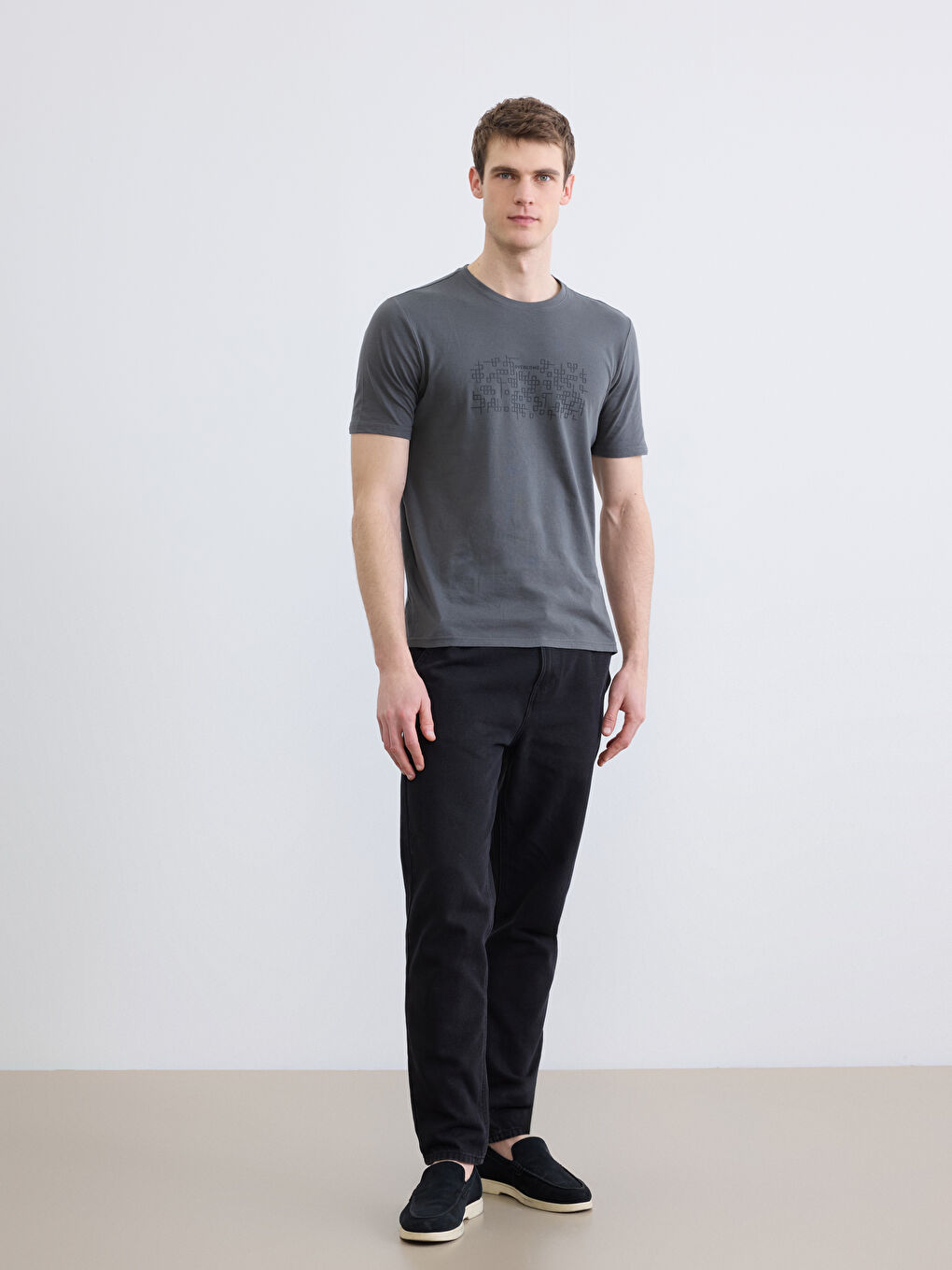 Man ANTHRACITE T-Shirt-1