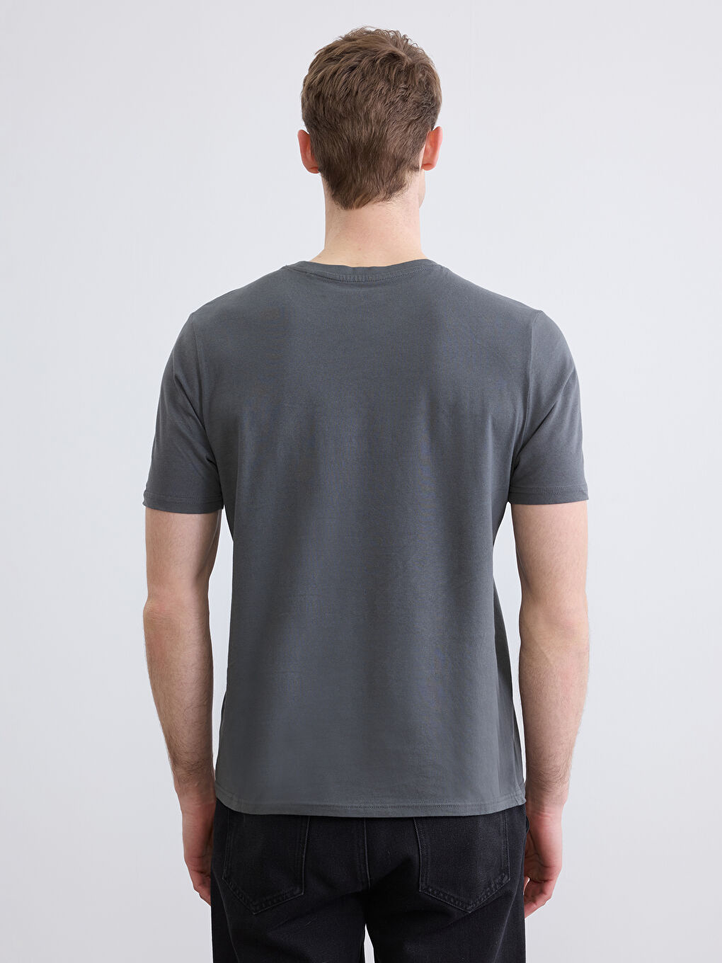 Man ANTHRACITE T-Shirt-3