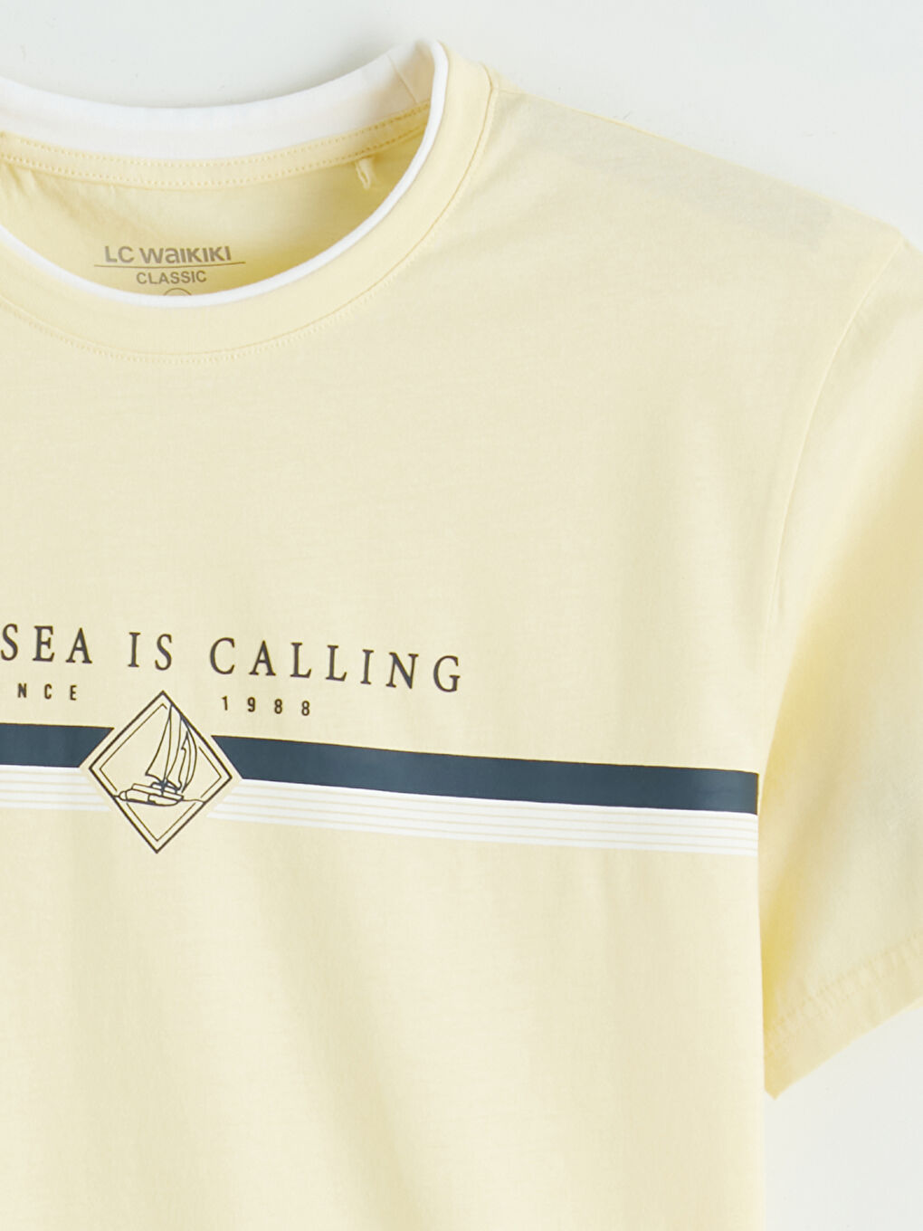 Tricou GALBEN Bărbat-5