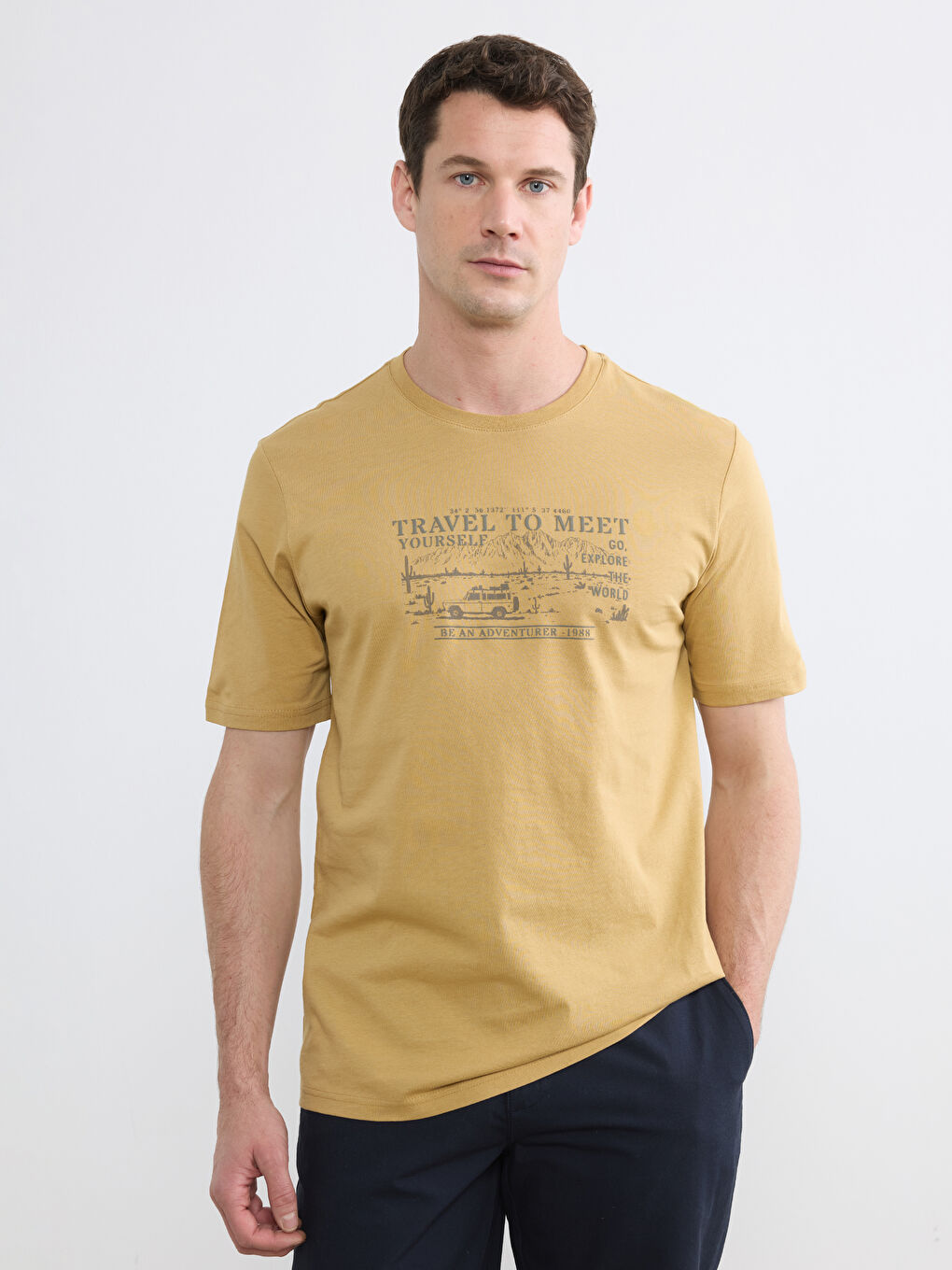 T-shirt JAUNE Homme