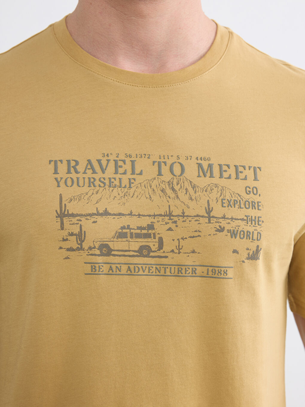 T-shirt JAUNE Homme-2