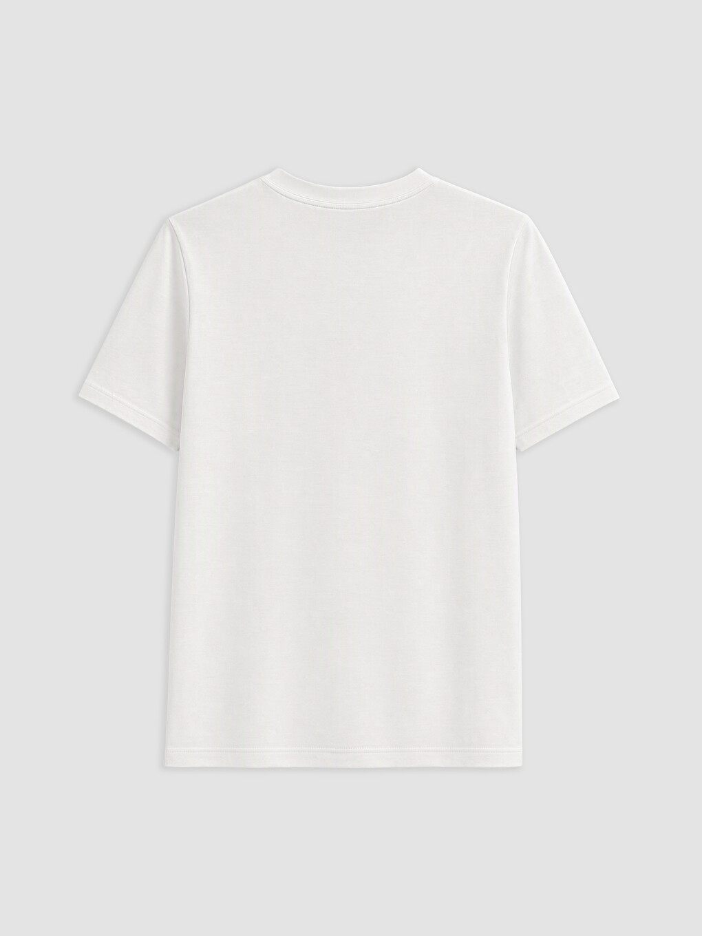 T-shirt Penje Me Jakë Të Rrumbullakët Të Stampuar Për Burra-1