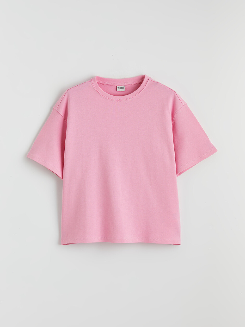 Pembe Basic Kız Çocuk Tişört