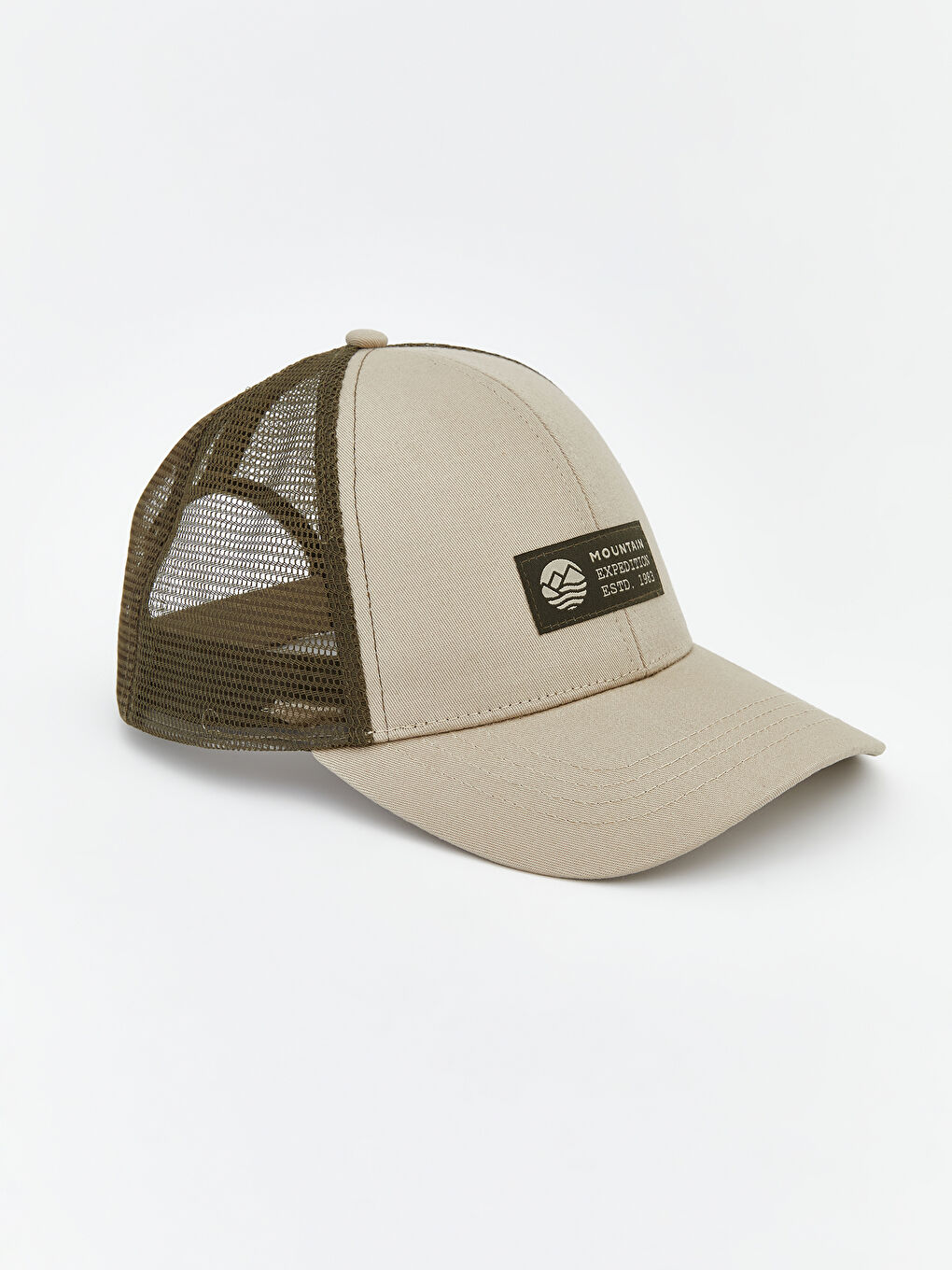 Man BEIGE Baseball Cap-1
