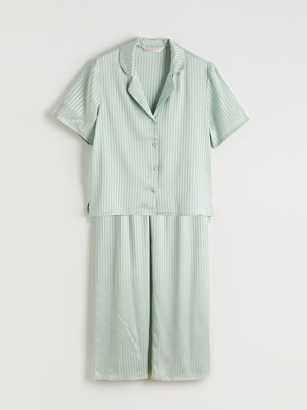 Женщины Зелёный Пижамный комплект-4