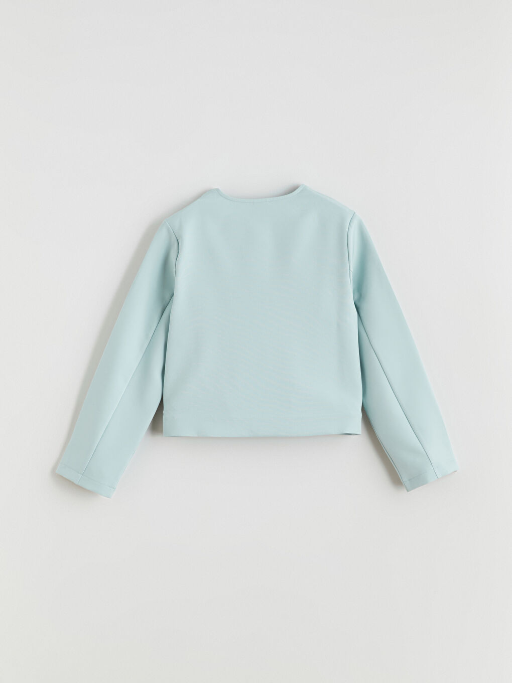 Ženska jakna sa okruglim izrezom-2