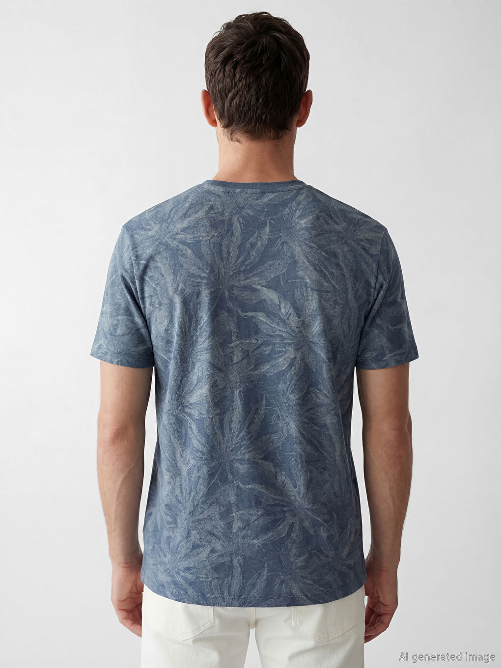 Man INDIGO T-Shirt-3