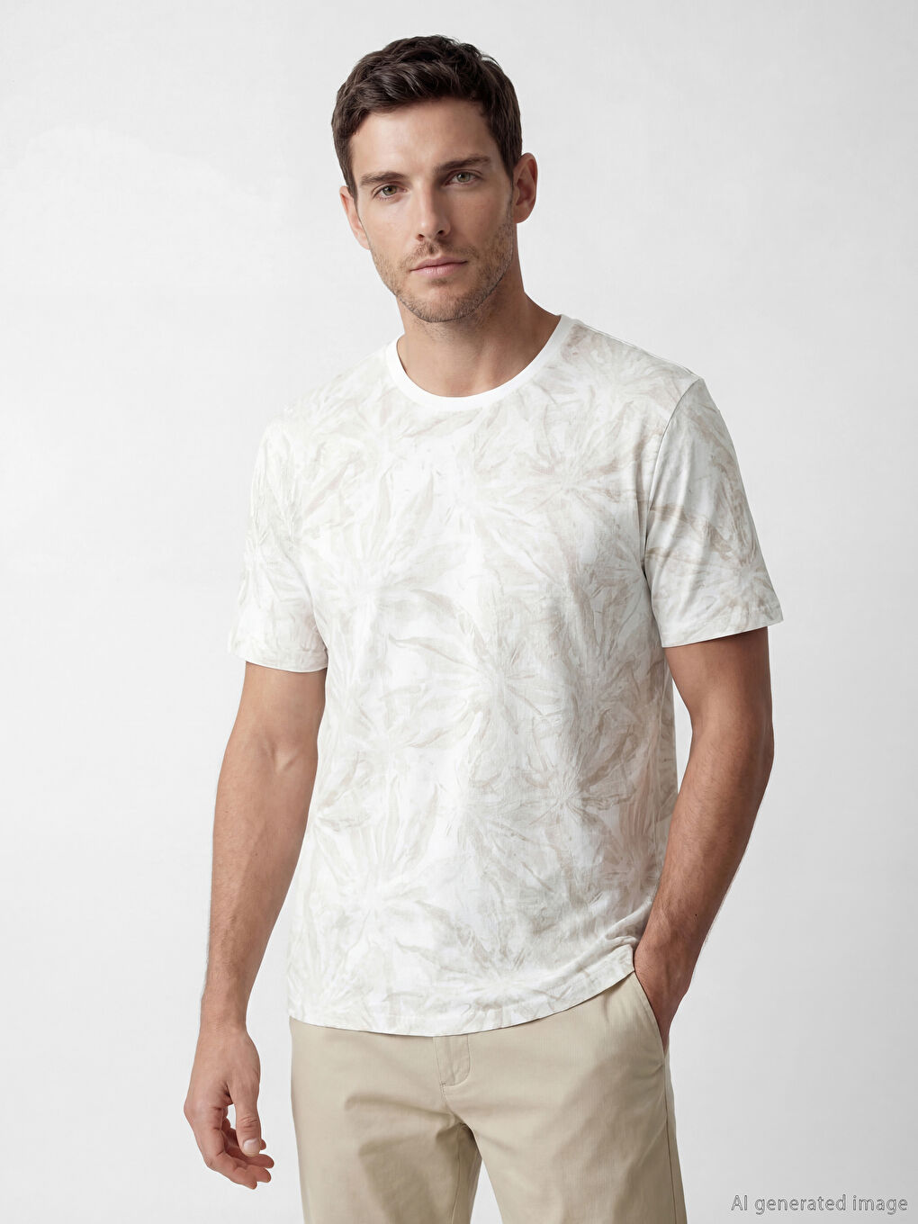 Man WHITE T-Shirt