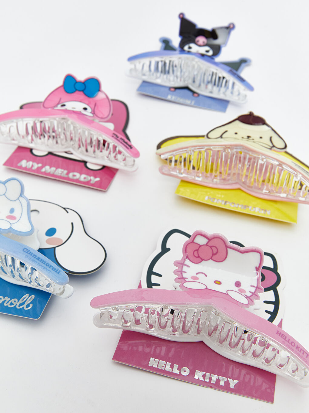 Karışık Hello Kitty Lisanslı Kız Çocuk Toka -12