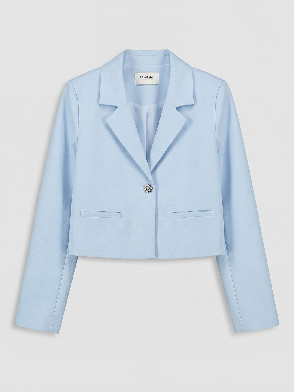 Lila Kız Çocuk Blazer Ceket