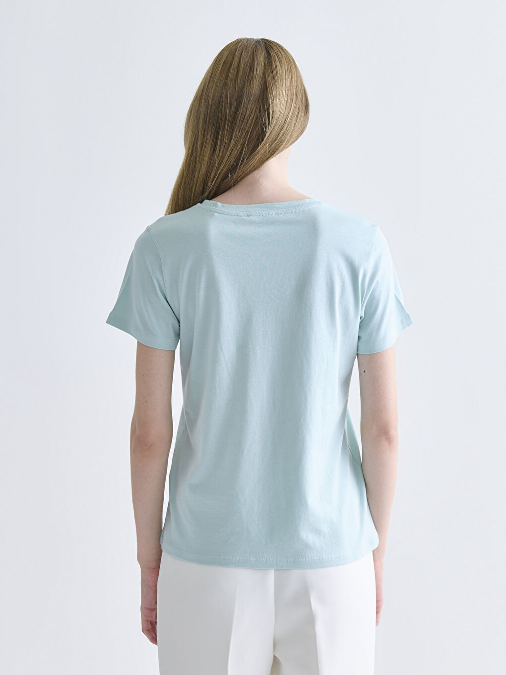 Әйелдер жасыл Футболка-3