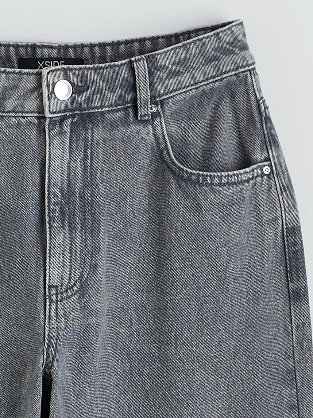 ქალების ფართო შარვალი ჯინსი-5