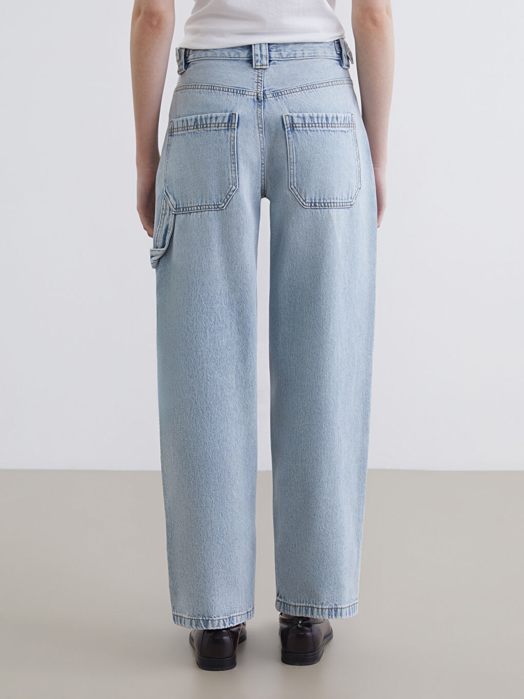 Women's Baggy Fit Jeans-2