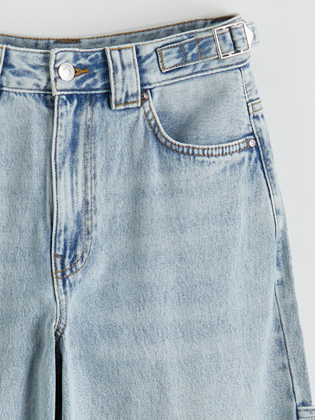 Women's Baggy Fit Jeans-5