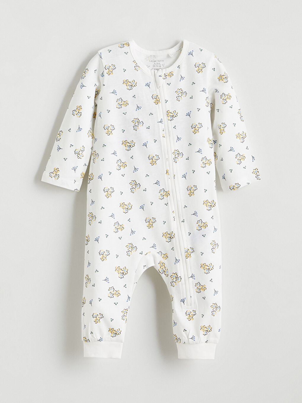 Baby Girl ECRU Jumpsuit-1