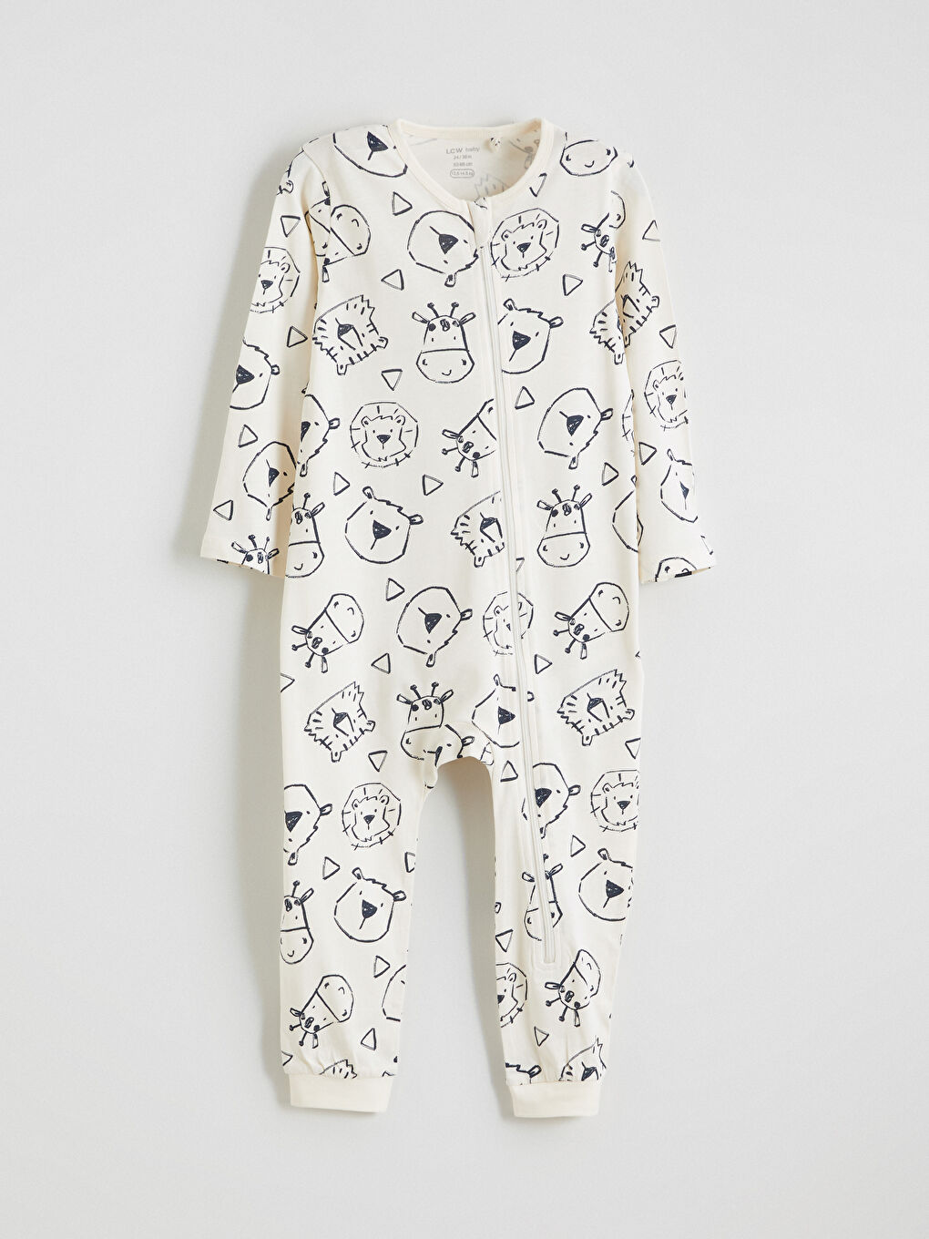 Малыши мальчики экрю Комбинезон-4