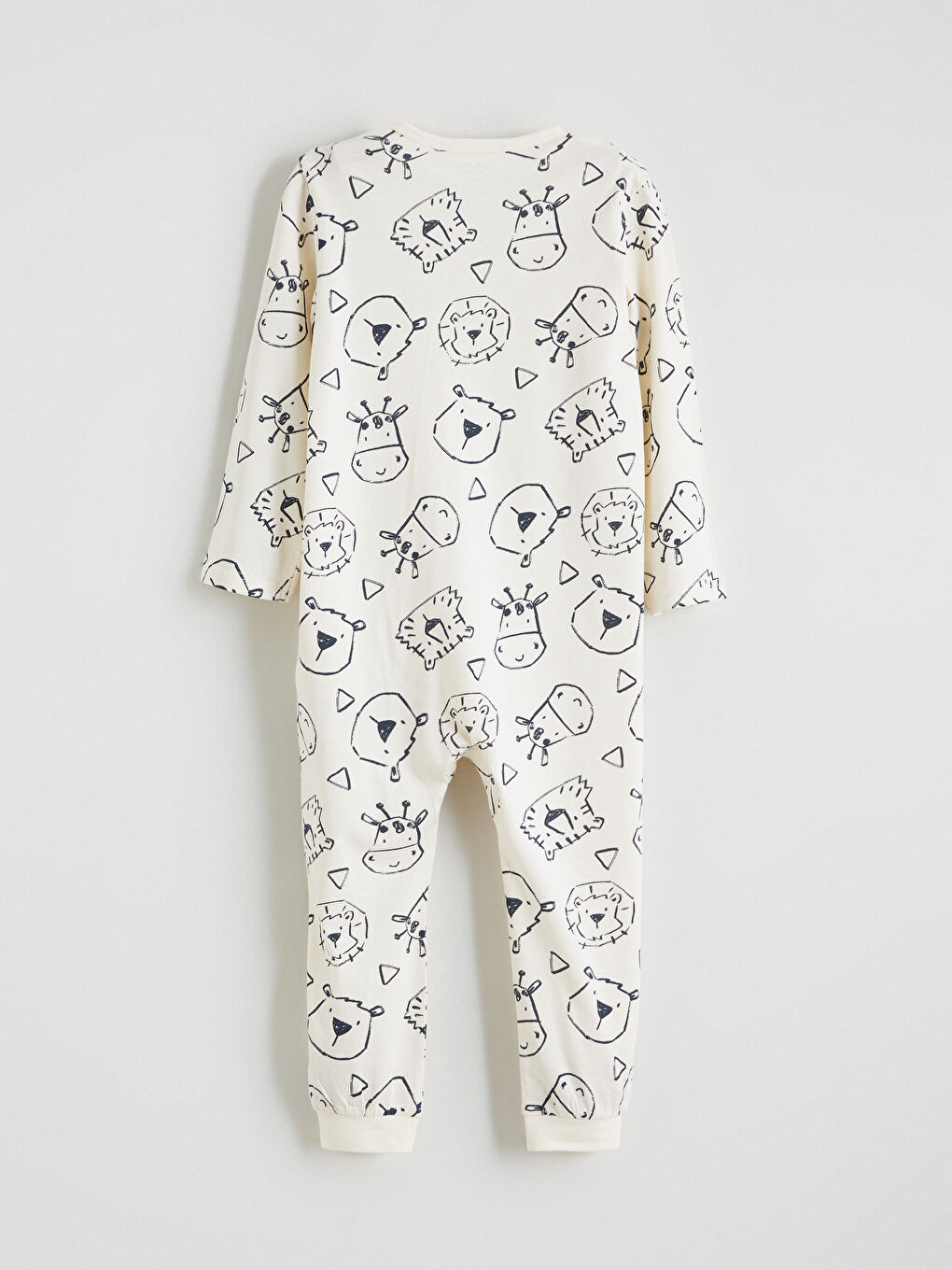 Малыши мальчики экрю Комбинезон-6