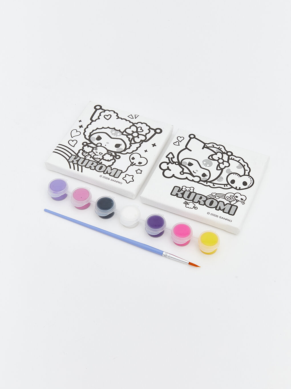 Kuromi Lisanslı Kız Çocuk Boyama Seti-1