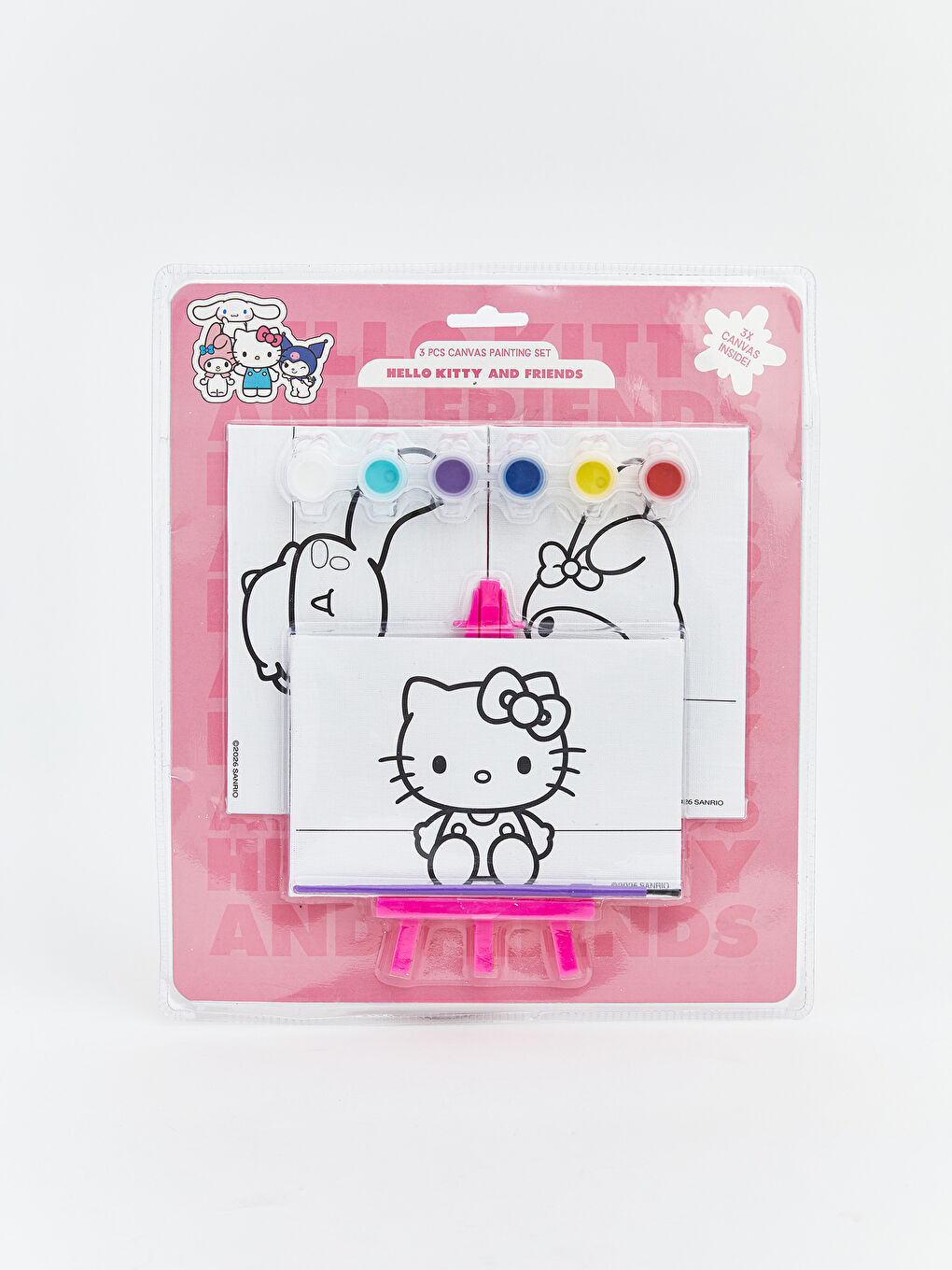 Hello Kitty Baskılı Çocuk Boyama Seti