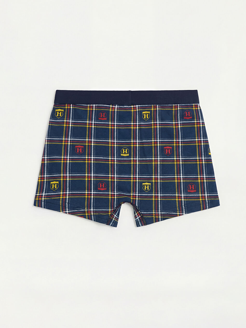 Lacivert Harry Potter Baskılı Erkek Çocuk 3'lü Boxer-4