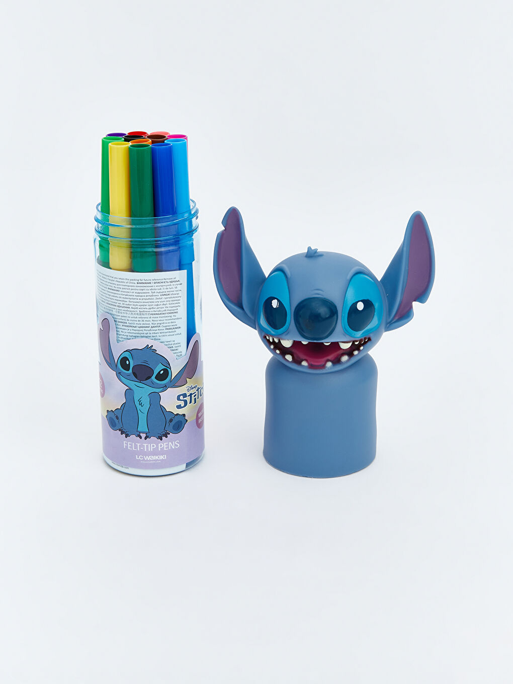 სტიჩის პერსონაჟის ფლომასტერების ნაკრები ბავშვებისთვის-1