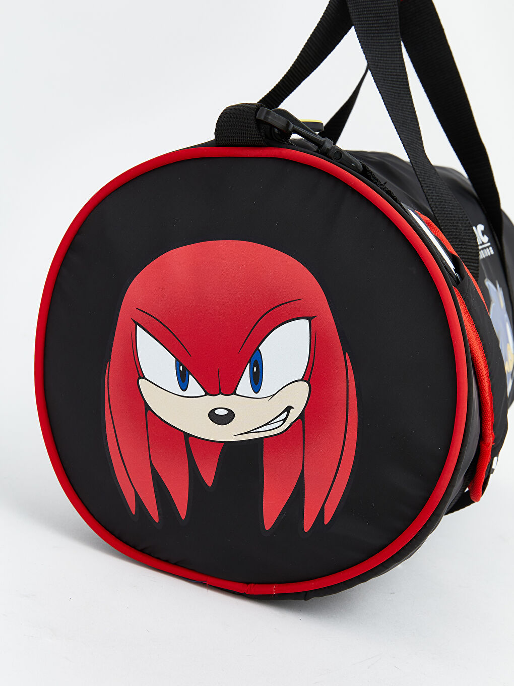 Siyah Sonic Baskılı Erkek Çocuk Spor Çantası-2