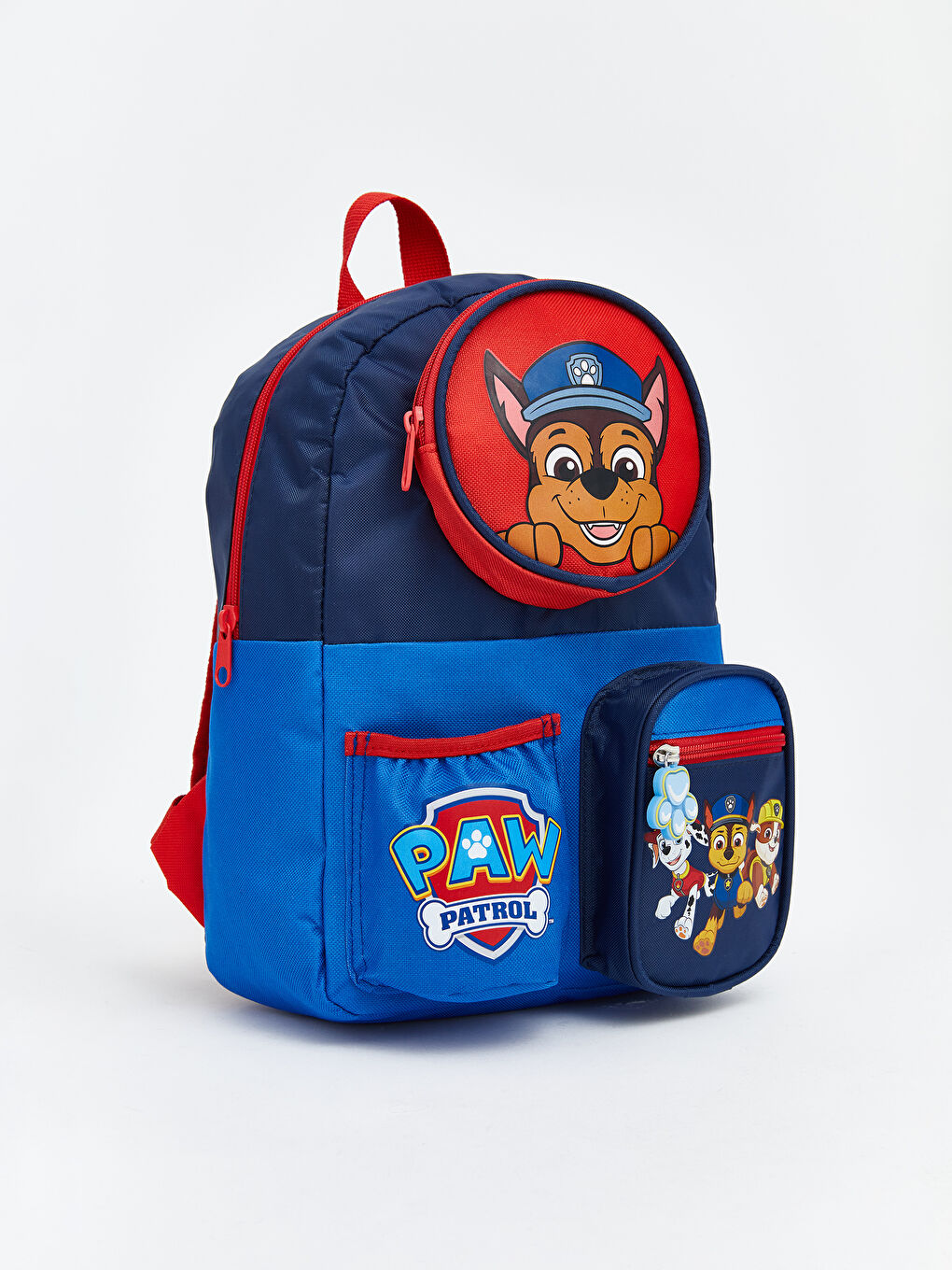 Lacivert Paw Patrol Baskılı Erkek Çocuk Sırt Çantası-1