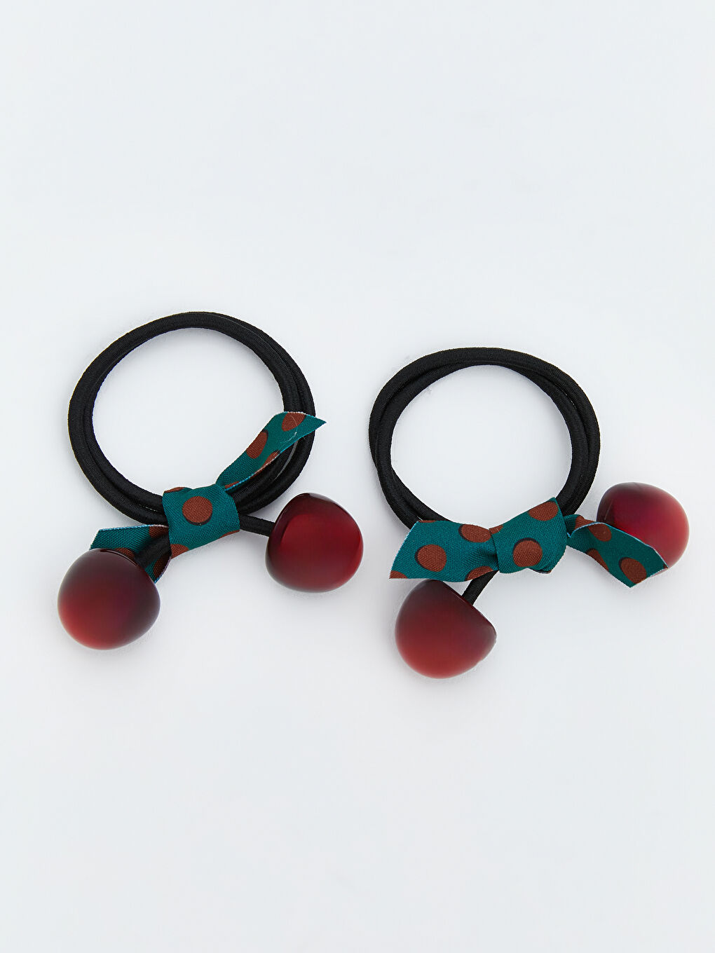 Karışık Kiraz Figürlü Kız Çocuk Toka Seti 2'li-1