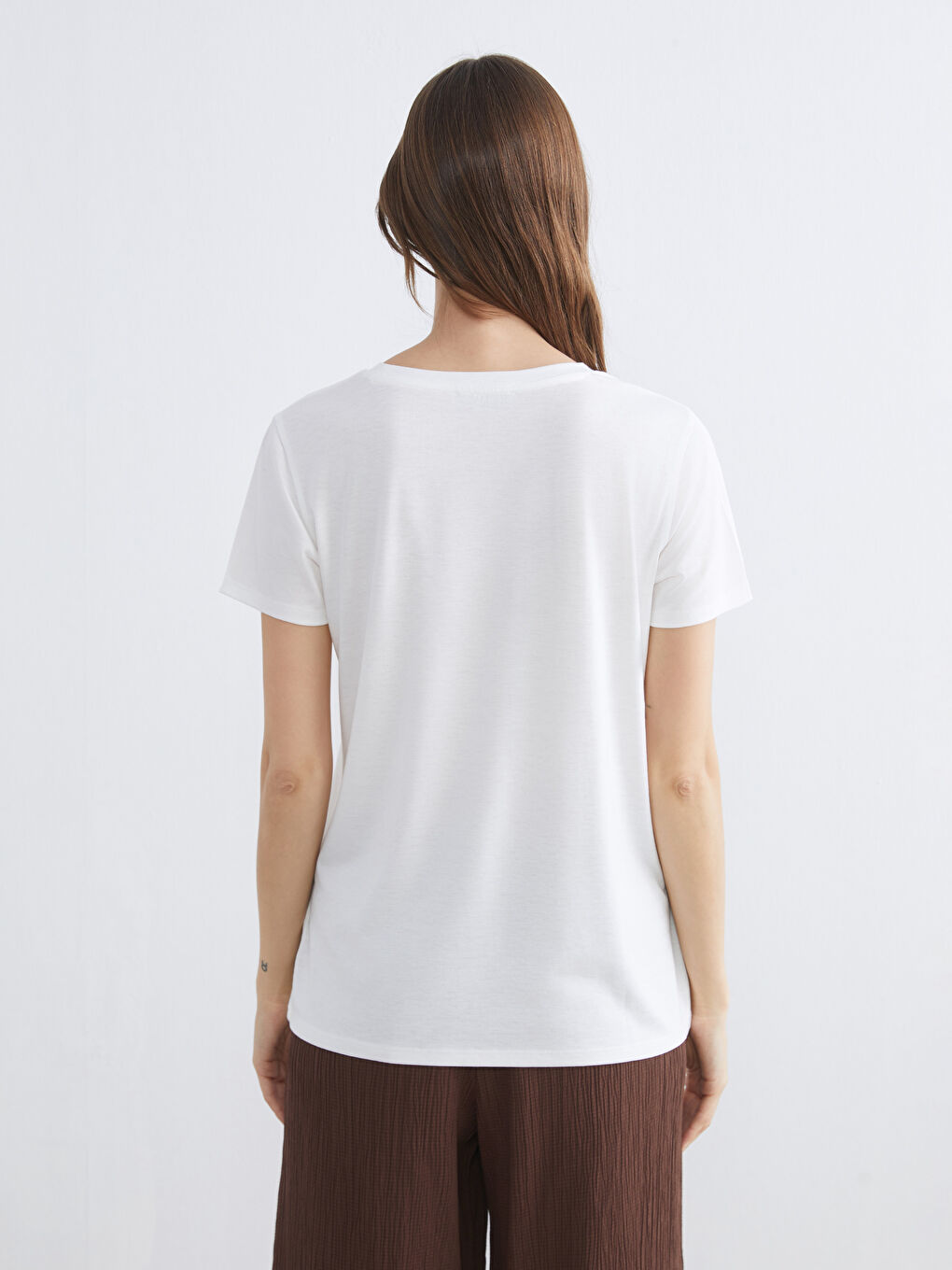 Әйелдер сұрғыштау-қою сары Футболка-3