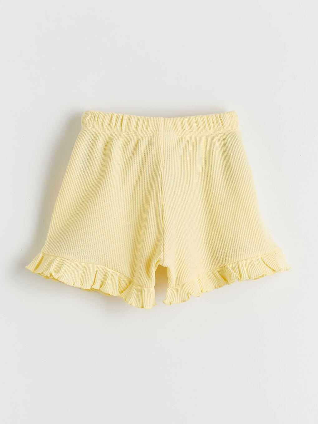 Dečije šortseve sa elastičnim pojasom i volanima, pakovanje od 2 komada-4