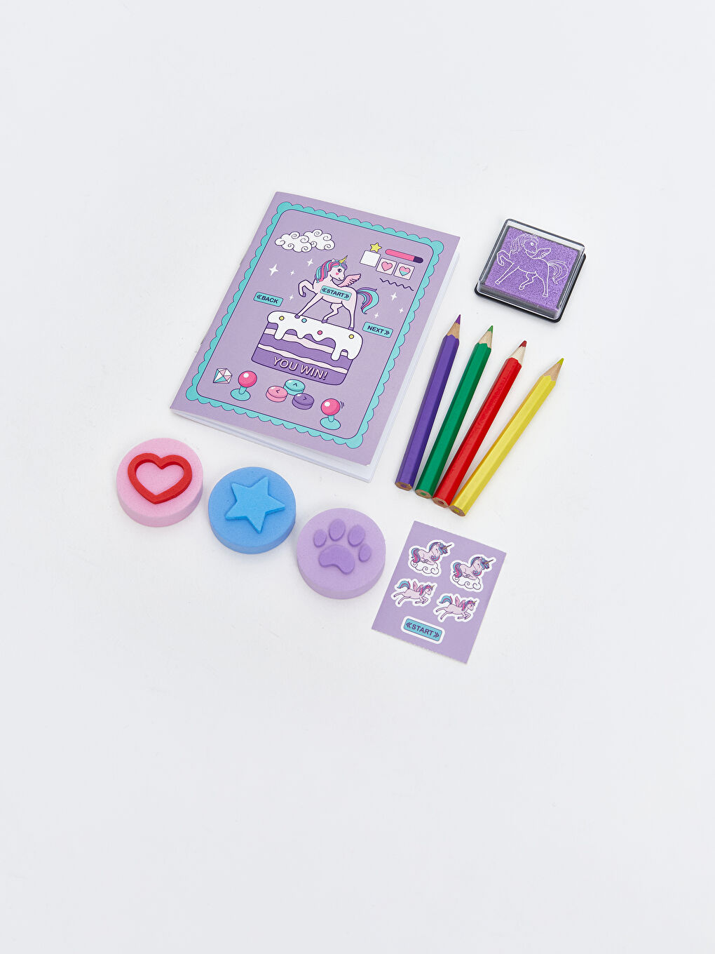 Kız Çocuk Boyama Seti-3