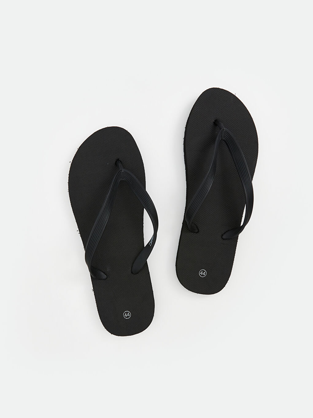 Siyah Erkek Parmak Arası Plaj Terliği-1