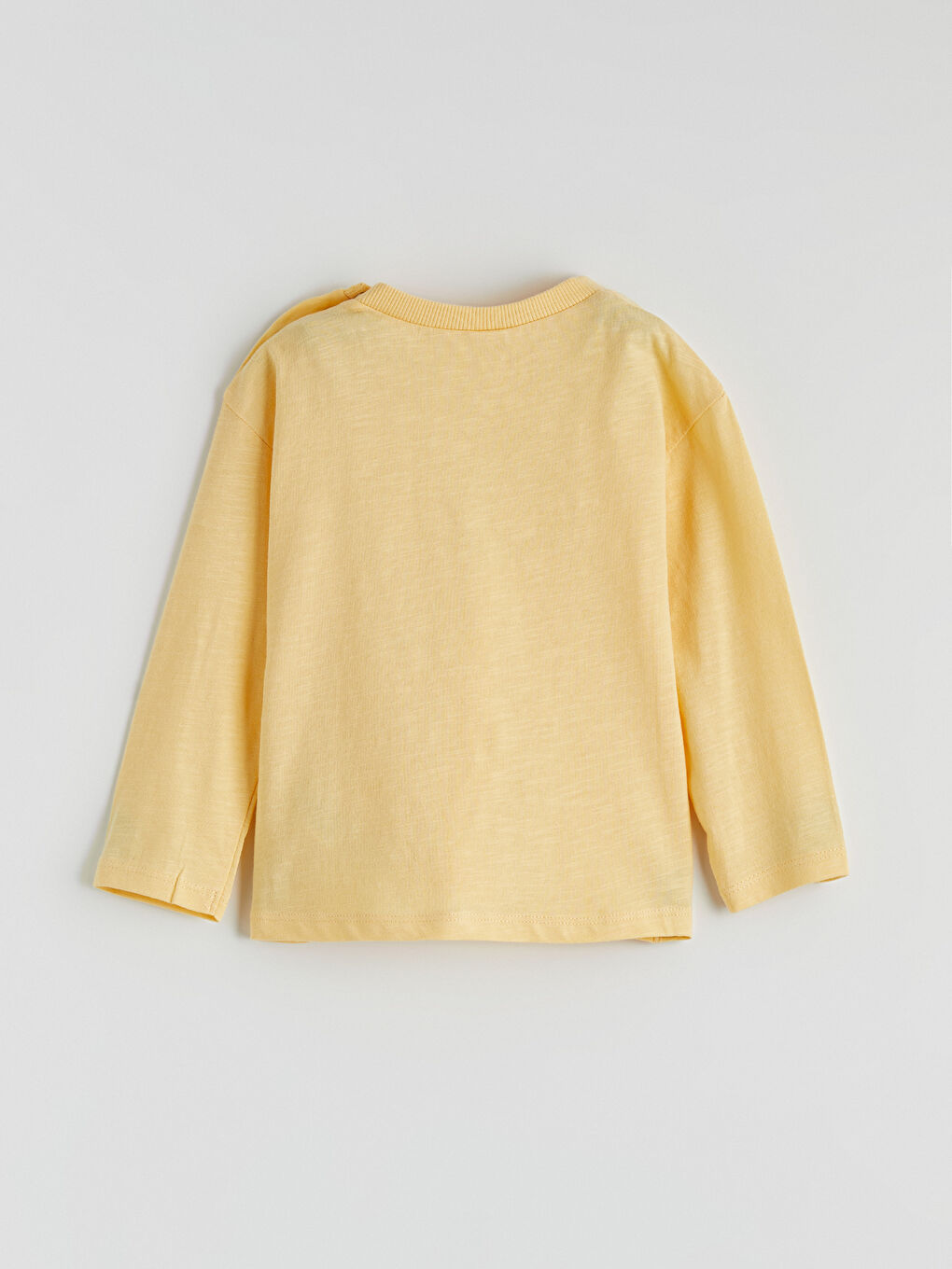 Turuncu Bisiklet Yaka Erkek Bebek Tişört ve Pantolon-4