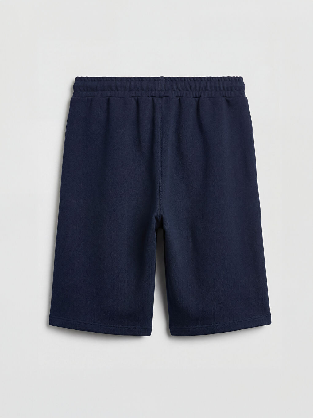 Lacivert Beli Lastikli Erkek Çocuk Şort-1
